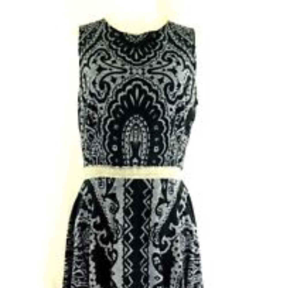 4 Love and Liberty Sleeveless Flare Dress